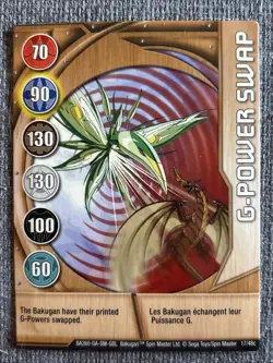 Bakugan:Battle Brawlers | G-Power Swap 🥉Copper Gate Card | 17/48c - Image 3