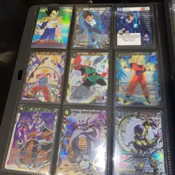 Dragon Ball Z Huge Card Game Bundle of 162 Cards Lots Holos, SR, SPR, ST, PR, EX - Image 4