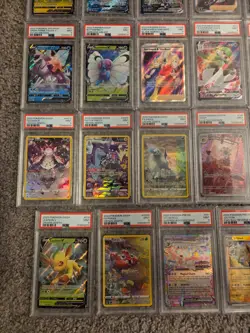 44 Pokemon Bulk Wholesale PSA Graded Cards Modern Holos, V, GX, Illustration - Image 5