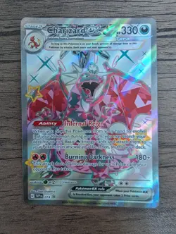 Charizard EX 074 SV Scarlet Violet Promo Holo Card NM/MINT+ Condition - Image 1
