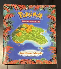 *NO CARDS* Pokemon SOUTHERN ISLANDS English BINDER ONLY - Image 1