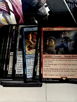 final fantasy mtg Display Box With Cards. - Image 2