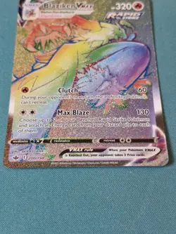 Pokemon TCG Blaziken VMAX Chilling Reign Secret Rainbow Rare Card 200/198 - Image 3