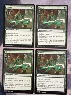 4x Rancor- Eternal Masters- NM- Mtg Magic The Gathering Cards- Playset - Image 1