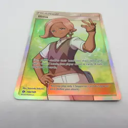 Pokemon Ilima Full Art Ultra Rare Trainer Supporter Card Sun & Moon HOLO 146/149 - Image 2