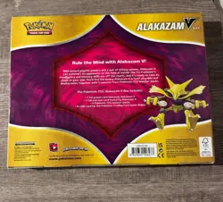 Pokemon TCG Alakazam V Box Factory Sealed 4 Booster Packs with Foil Promo Card - Image 2
