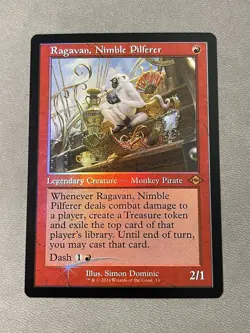 Ragavan, Nimble Pilferer (Retro Frame) Modern Horizons 2 Foil MTG NM - Image 1