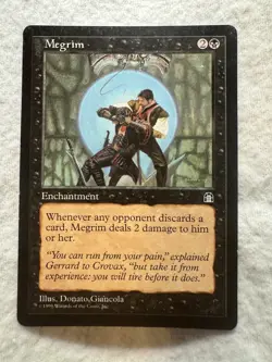MTG - Megrim - Stronghold - LP - Free Shipping! - Image 1