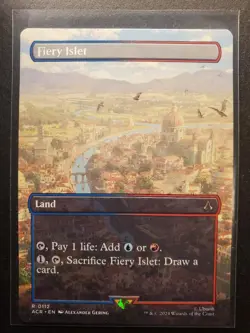 Fiery Islet (Borderless) Universes Beyond: Assassin's Creed Regular - Image 1