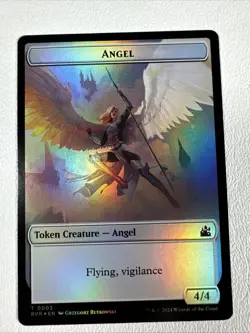 Angel #3 () Bird #1 Token (2 sided) - [Foil] #3 Ravnica Remastered NM MTG - Image 1
