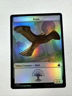 Angel #3 () Bird #1 Token (2 sided) - [Foil] #3 Ravnica Remastered NM MTG - Image 2