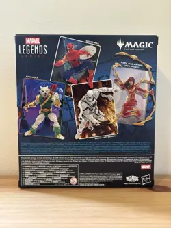 Marvel Legends Magic The Gathering Battle Damaged Spider Man Action Figure TCG - Image 3