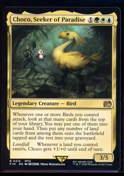 Choco, Seeker of Paradise 0215 MTG: Final Fantasy - NM+ - Image 1