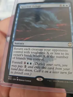 MTG KHC Spectral Deluge Rare 007 PACK FRESH Magic the Gathering - Image 2