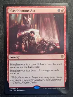 Blasphemous Act - Commander 2016 (MTG) - Image 1