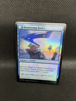MTG Boomerang Basics #0046 Foil Uncommon Avatar: The Last Airbender (TLA) FOIL - Image 1