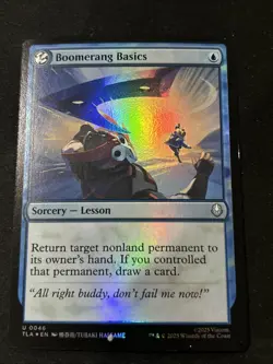 Boomerang Basics - Foil TLA NM MTG - Image 1