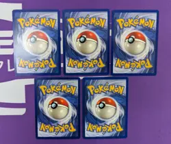 ENGLISH POKEMON 1ED LOT OF 5 KABUTO #50/62 - FOSSIL 1ST EDITION NM - Image 2