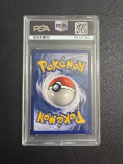 PSA 7 1st Edition Abra 43/102 Base Set Pokemon 1999 - Image 2