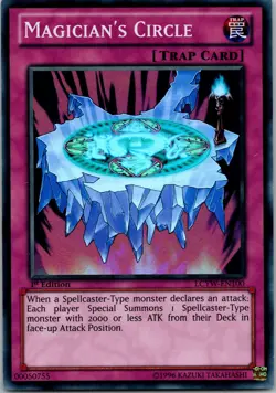 Yugioh Magician's Circle LCYW-EN100 1st Edition Super Rare NM - Image 1
