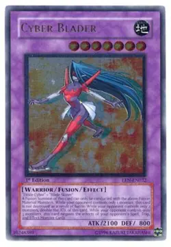 Yugioh! Cyber Blader - EEN-EN032 - Ultimate Rare - 1st Edition Near Mint, Englis - Image 1