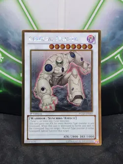 Yugioh Colossal Fighter PGLD-EN043 Gold Rare 1st Edition NM - Image 1