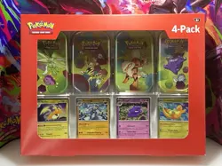 Pokemon TCG Scarlet & Violet 151 Mini Tin 4-Pack, and 4 Promo Cards - Image 1
