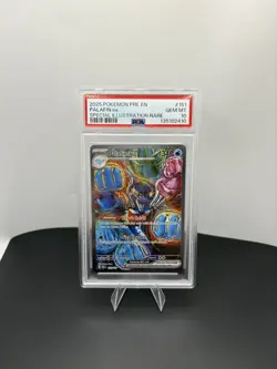 Pokemon TCG Palafin EX PSA 10 Prismatic Evolutions Sir English Card 151/131 - Image 1