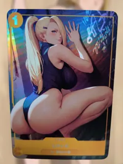 Ino Yamanaka Naruto Anime Waifu Sexy Goddess Doujin Card - Image 1