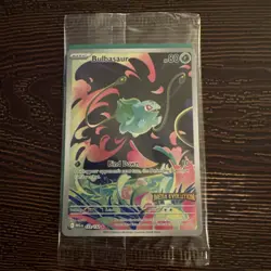 Bulbasaur 133/132 - Mega Evolution - Stamped Promo - Pokemon card - SEALED - Image 1