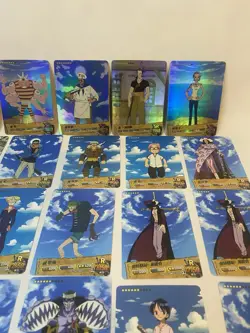 One Piece Anime Trading Cards Lot (27 Cards) | R, SR, Holo Mix - Image 3
