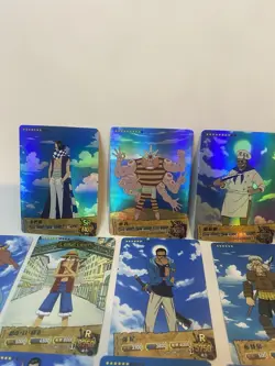 One Piece Anime Trading Cards Lot (27 Cards) | R, SR, Holo Mix - Image 5