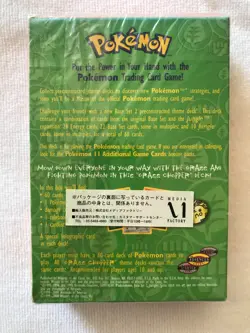 Pokemon Card Base Set 2, GRASS CHOPPER Theme Deck WOTC 1999-2000, Factory Sealed - Image 2