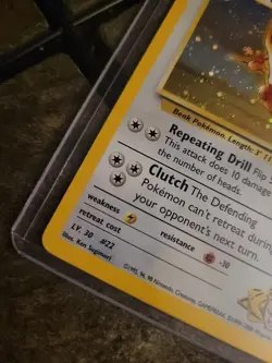 Lt. Surge's Fearow Holo Pokemon 7/132 Gym Heroes Hologram Single Card Unused - Image 5