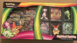 Pokemon TCG - Sealed Mythical Squishy Premium Collection New Evolving Skies 820650809736 - Image 1