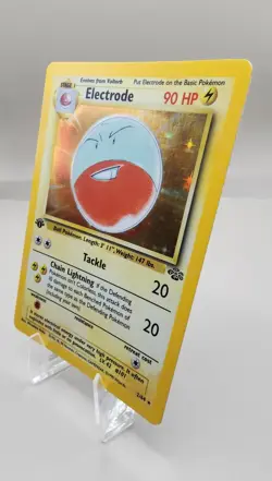 Pokemon TCG Electrode 2/64 1st Edition Jungle Holo Rare NM - Image 5