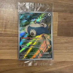 Pokemon TCG Snorlax SVP051 Holo 151 ETB Promo Card Sealed - Image 1