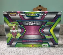 Pokemon Sun & Moon Tsareena GX Collection Box 4 Booster Packs New - Image 2