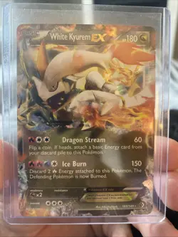 Pokemon TCG White Kyurem-Ex Boundaries Crossed 103/149 Holo Holo Rare EX-NM - Image 1