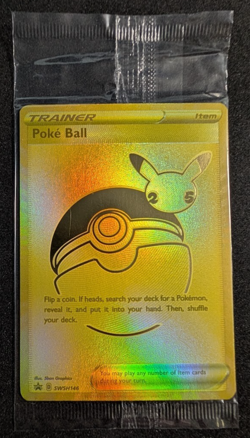 Poke Ball SWSH146 Celebrations UPC Sealed Promo Pokemon - Image 1
