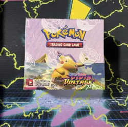 Pokemon TCG Sword & Shield Vivid Voltage Booster Box 36 Packs Factory Sealed New - Image 1