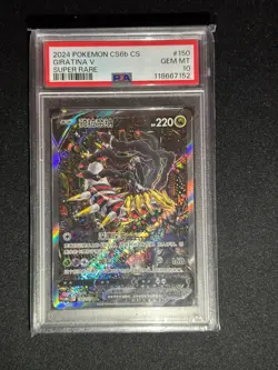 PSA 10 POKEMON SIMPLIFIED CHINESE CS6b C-MARINE SHADOW: BANISH 150 GIRATINA V SR - Image 3