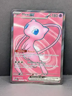 Mew ex 193/165 Sv: Scarlet & Violet 151 Holo Full Art Pokemon TCG - Image 1