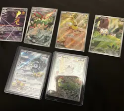 Pokemon Phantasmal Flames Full Art Bundle x6 Inc Meowth 106/094 + 098 099 104 NM - Image 2