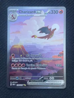 Pokemon TCG CHARIZARD EX 199/165 Illustration 151- ITA ITALIANO - Image 1