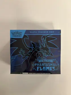Pokemon TCG: Mega Evolution-Phantasmal Flames Elite Trainer Box NEW - Image 1