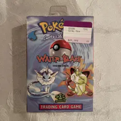Pokemon Jungle Water Blast Theme Deck Factory Sealed WOTC Vintage 1999 742818060691 - Image 1