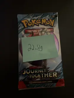 Heavy! Over 22.51 Gram Pokemon Journey Together Booster Pack Sealed - Image 4