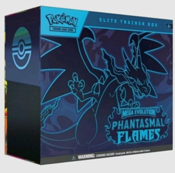 Pokemon Mega Evolution Phantasmal Flames Elite Trainer Box (ETB) - Sealed - Image 1