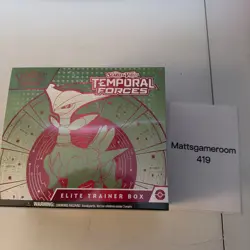 Pokemon Temporal Forces Elite Trainer Box ETB SEALED Iron Leaves - Image 1